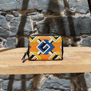Gucci Geometric G Zip-Around Coin Purse